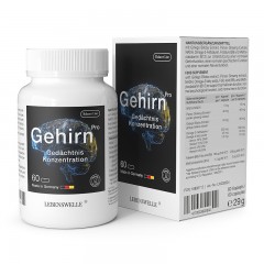 LEBENSWELLE德国进口强力脑活素改善提高记忆DHA中老年痴呆脑萎缩脑供血不足