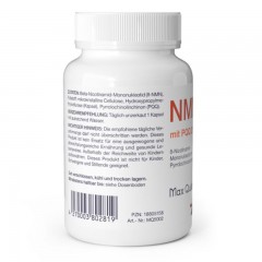 Max Quila德国原装进口NMNβ烟酰胺单核苷酸PQQ脑活素吡咯喹啉醌辅酶线粒体