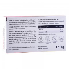 Max Quila德国进口Q10增强型线粒体素营养修复细胞睡眠力活元NADH 补充NAD+